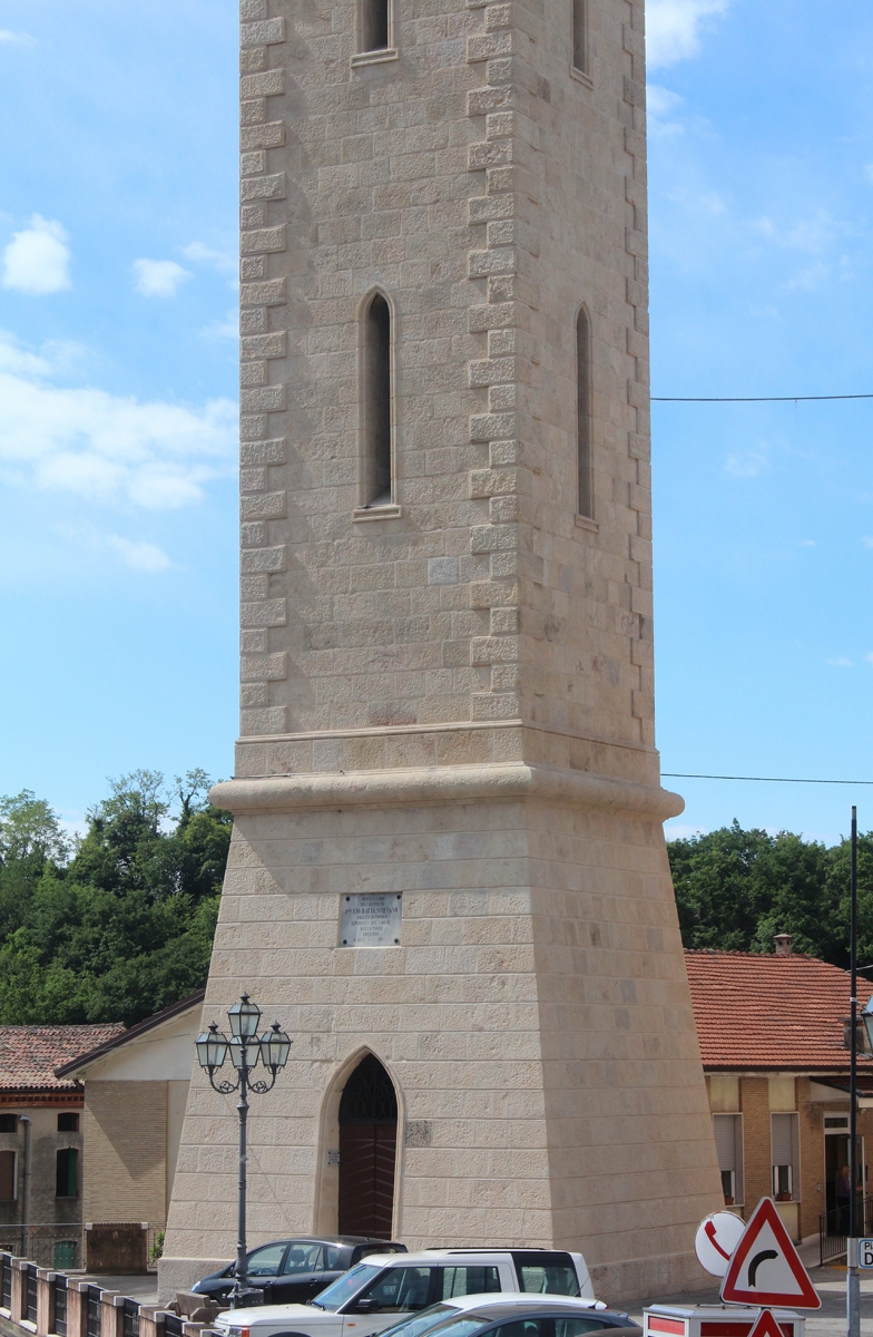 Restauro campanile a Caltrano